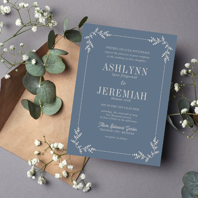 Ashlynn Frame | Curated Colours | Wedding Invite (Creator Uploaded)