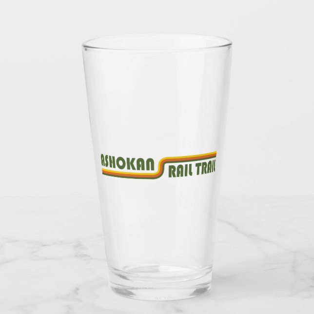 Ashokan Rail Trail New York Glass (Front)