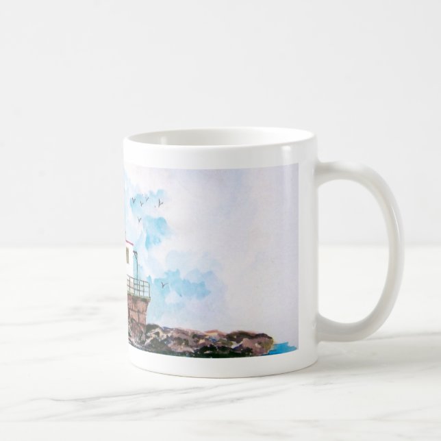 Ashtabula lighthouse 1995 coffee mug (Right)