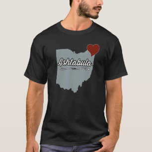 Ashtabula Ohio OH City State USA Cute Souvenir T-Shirt