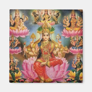 Ashtalakshmi - Eight forms of Lakshmi Magnet