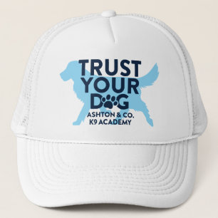 Ashton & Co. K9 Academy Name Trucker Hat