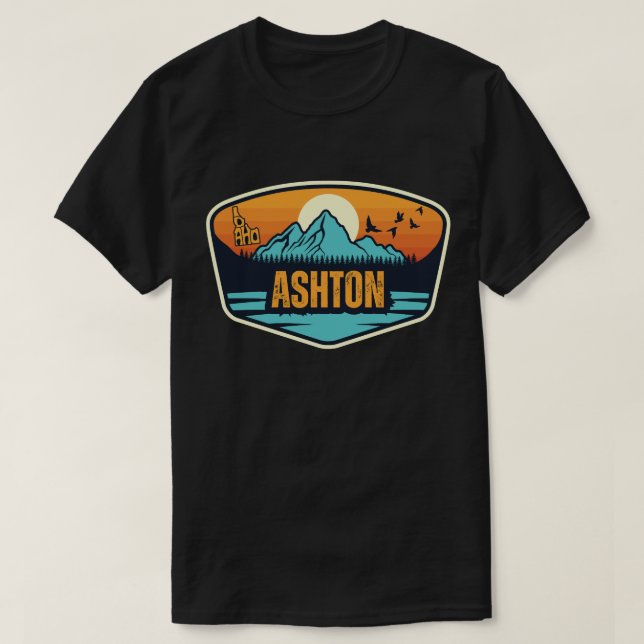 Ashton, Idaho T-Shirt (Design Front)