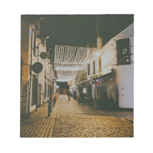 Ashton Lane, Glasgow, Scotland Notepad