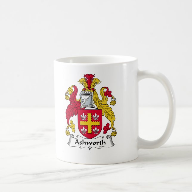 Ashworth Family Crest Coffee Mug (Right)