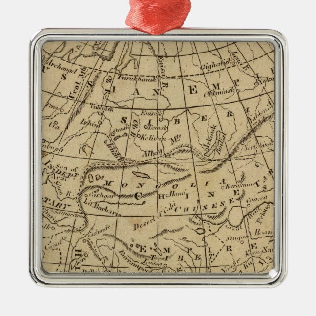 Asia 10 metal tree decoration (Front)