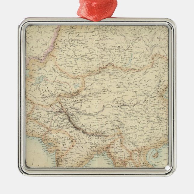 Asia 10 metal tree decoration (Front)