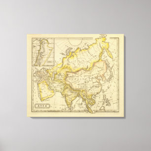 Asia 12 canvas print