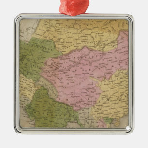 Asia 12 metal tree decoration