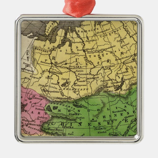 Asia 12 metal tree decoration (Front)