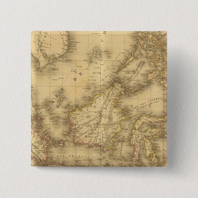 Asia 13 15 cm square badge (Front)