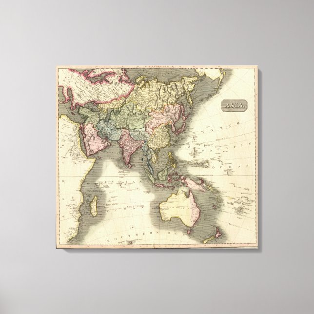 Asia 13 canvas print (Front)