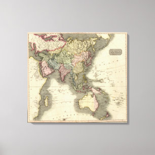 Asia 13 canvas print