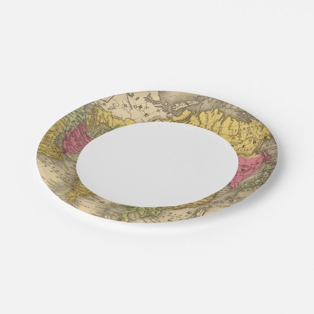 Asia 14 paper plate (Angled)