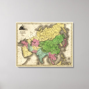 Asia 15 canvas print