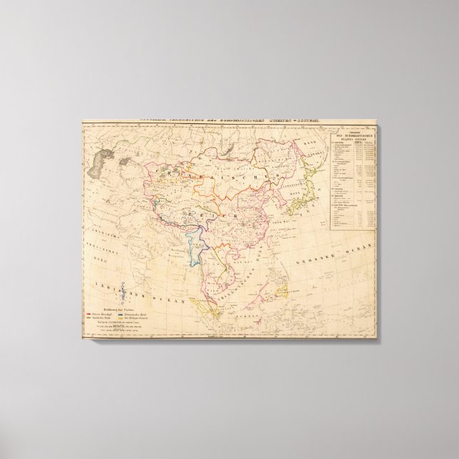 Asia 15 canvas print (Front)