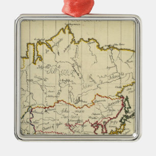 Asia 15 metal tree decoration