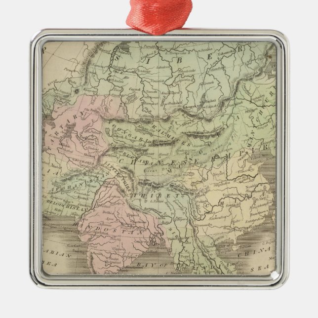 Asia 16 metal tree decoration (Front)