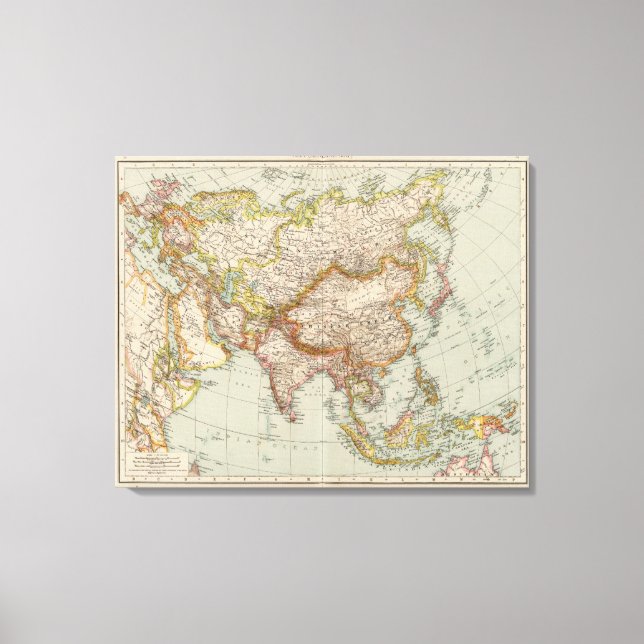 Asia 17 canvas print (Front)