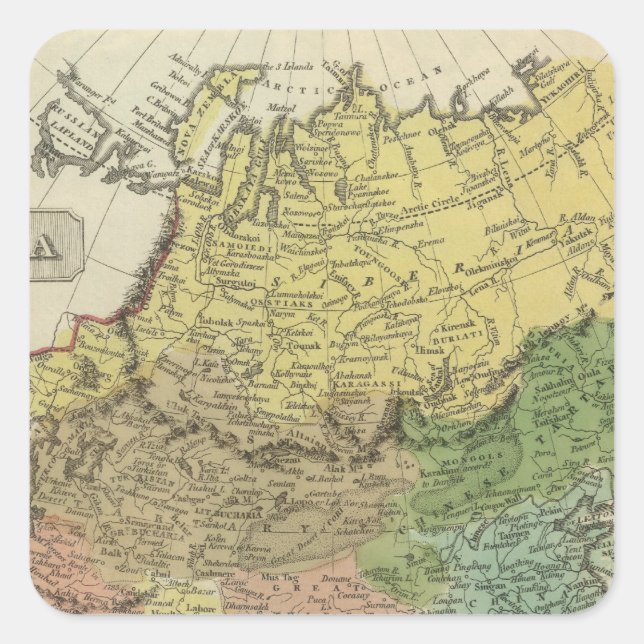 Asia 17 square sticker (Front)