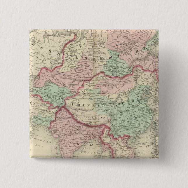 Asia 19 15 cm square badge (Front)