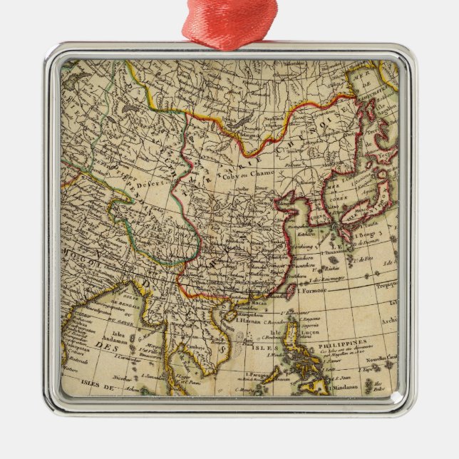Asia 20 metal tree decoration (Front)