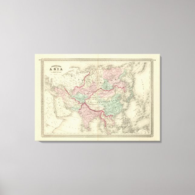 Asia 21 canvas print (Front)