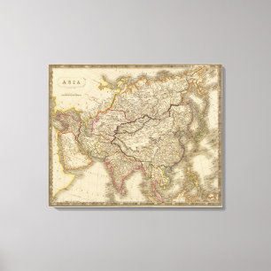 Asia 25 canvas print