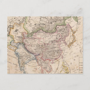 Asia 27 postcard