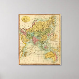 Asia 2 canvas print
