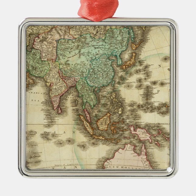 Asia 32 metal tree decoration (Front)