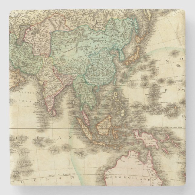 Asia 32 stone coaster (Front)