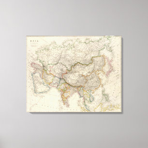 Asia 33 canvas print