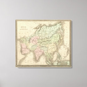 Asia 33 canvas print