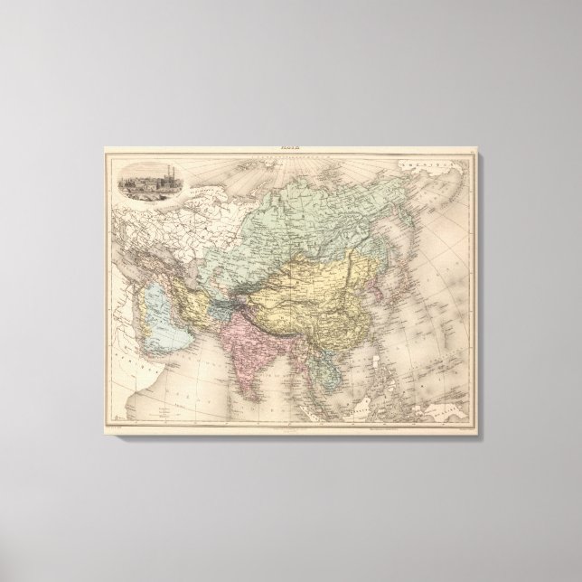 Asia 35 canvas print (Front)