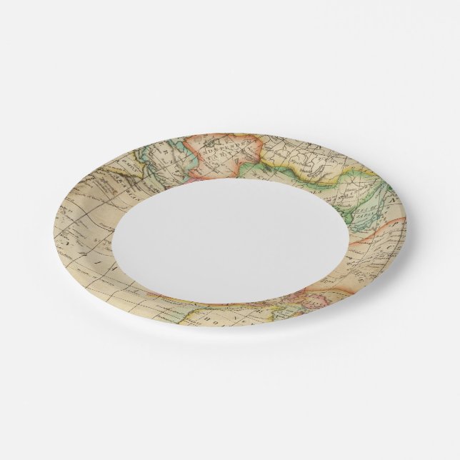 Asia 35 paper plate (Angled)