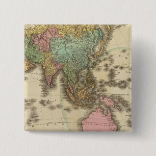 Asia 39 15 cm square badge