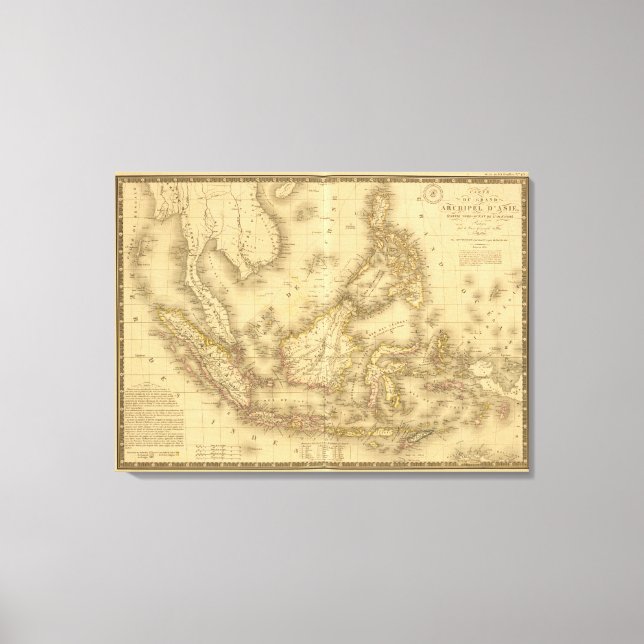 Asia 3 canvas print (Front)