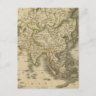 Asia 3 postcard