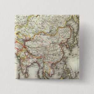 Asia 45 15 cm square badge