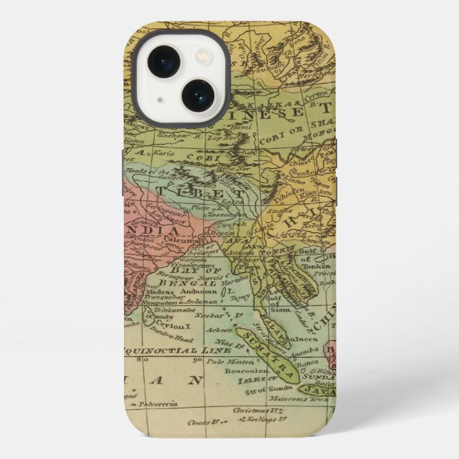 Asia 4 iPhone case (Back)