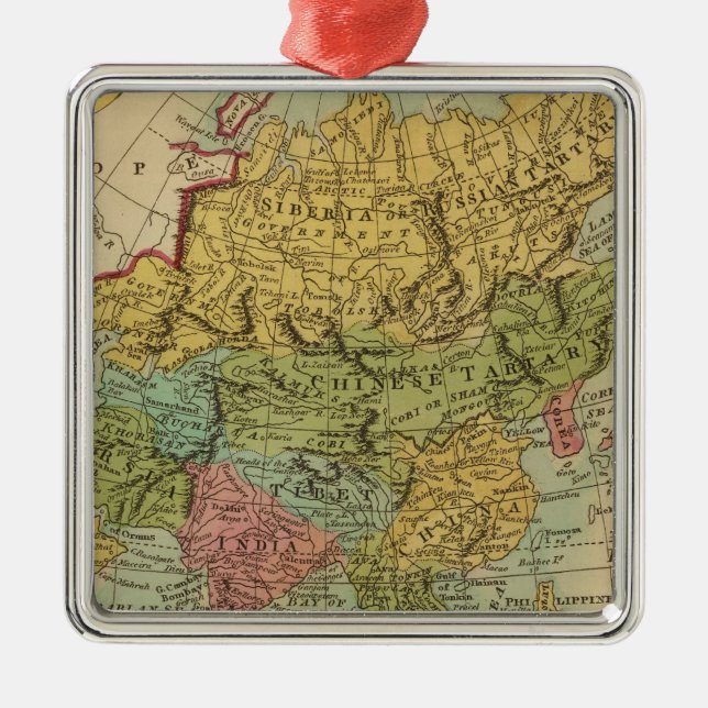 Asia 4 metal tree decoration (Front)