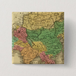 Asia 6 15 cm square badge