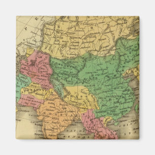 Asia 6 magnet