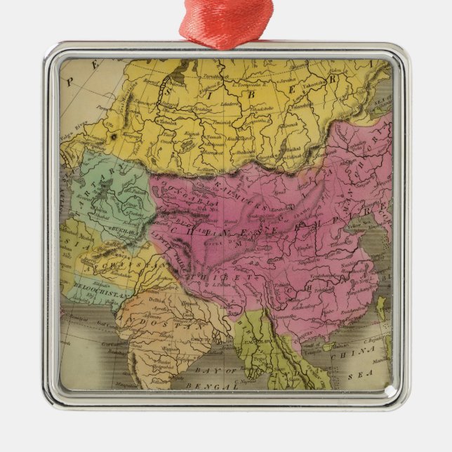 Asia 8 metal tree decoration (Front)