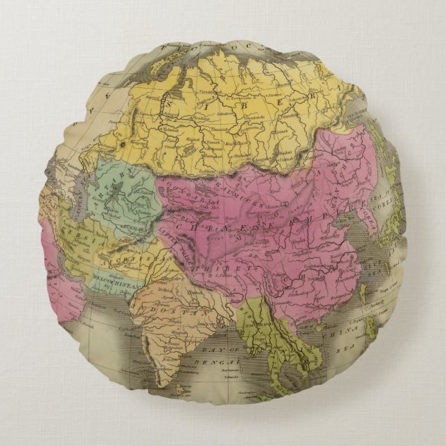 Asia 8 round cushion (Front)