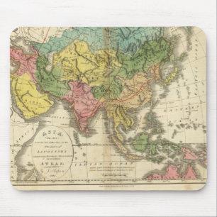 Asia and Empire of Genghis Kahn Mouse Pad