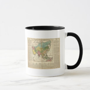 Asia and Empire of Genghis Kahn Mug