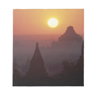 Asia, Burma, (Myanmar), Pagan (Bagan) The temple Notepad
