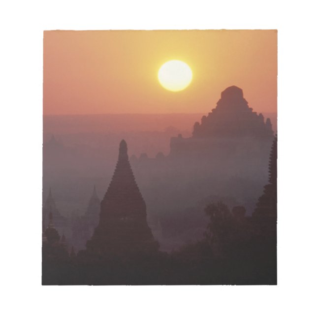Asia, Burma, (Myanmar), Pagan (Bagan) The temple Notepad (Front)